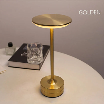Simple Charging LED Desk Lamp Restaurant Bar Desk Lamp Dimming Atmosphere Retro Portable Charging Touch USB Desk Lamp