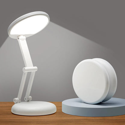 Battery Battery Operated Cordless Rechargeable Lamp - 3600Mah 10 Brightness Wireless LED Desk Table Lamp, Small Mini Portable Battery Powered Light for Home Office, Reading, Nail Light